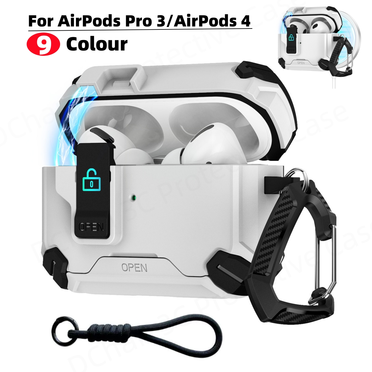 Phone Accessories Hanger - Étui de protection pour écouteurs Bluetooth