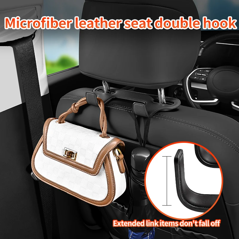 Phone Accessories Hanger - Support de téléphone 2-en-1 pour appuie-tête