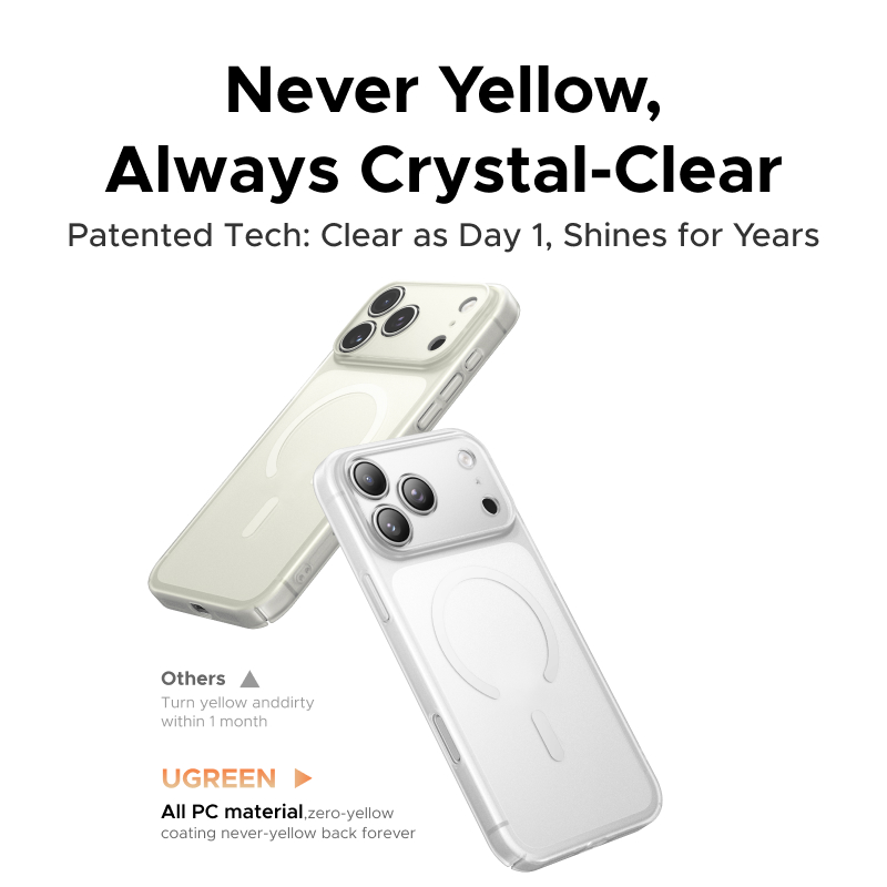 Coque magnétique UGREEN anti-j - Yellow Phone Accessories avis et prix