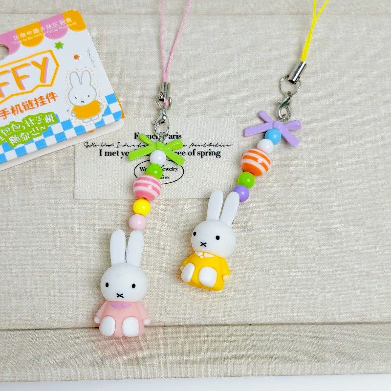 Kawaii Miffy – décor de téléph - Phone Accessories For Teen Girls avis et prix