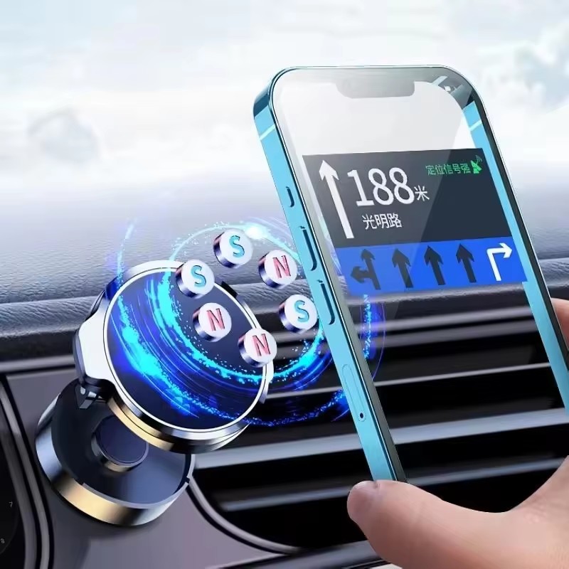 Support magnétique pliable ron - Phone Accessories Holder Car avis et prix