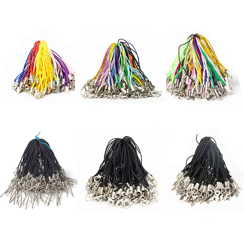 Mélange 100 pcs/lot fil cordon - Phone Accessories Hanger avis et prix